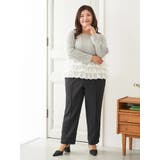 【Sasaki Mikiコラボ】裾スリットパールテーパードパンツ | Re-J＆SUPURE | 詳細画像16 