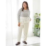 【Sasaki Mikiコラボ】裾スリットパールテーパードパンツ | Re-J＆SUPURE | 詳細画像46 