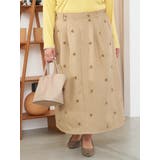 【Sasaki Mikiコラボ】フラワー刺繍ナロースカート | Re-J＆SUPURE | 詳細画像10 