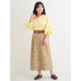 【Sasaki Mikiコラボ】フラワー刺繍ナロースカート | Re-J＆SUPURE | 詳細画像54 