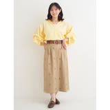 【Sasaki Mikiコラボ】フラワー刺繍ナロースカート | Re-J＆SUPURE | 詳細画像55 