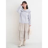 花柄アシメティアードスカート | Re-J＆SUPURE | 詳細画像7 