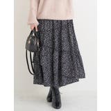 花柄アシメティアードスカート | Re-J＆SUPURE | 詳細画像10 