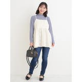 花柄刺繍オーガンジーキャミチュニック | Re-J＆SUPURE | 詳細画像5 