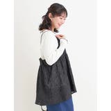 花柄刺繍オーガンジーキャミチュニック | Re-J＆SUPURE | 詳細画像12 