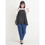 花柄刺繍オーガンジーキャミチュニック | Re-J＆SUPURE | 詳細画像15 