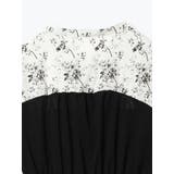 【WEB限定】フリルボウタイブラウスドッキングワンピース（花柄・ドット柄） | Re-J＆SUPURE | 詳細画像29 