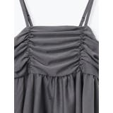 【WEB限定】シャーリングヘムキャミソール（無地・チェック柄） | Re-J＆SUPURE | 詳細画像24 