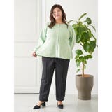 【Sasaki Mikiコラボ】ペプラムスポンディッシュニットカーディガン | Re-J＆SUPURE | 詳細画像5 