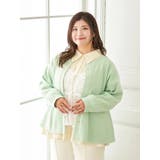 【Sasaki Mikiコラボ】ペプラムスポンディッシュニットカーディガン | Re-J＆SUPURE | 詳細画像12 
