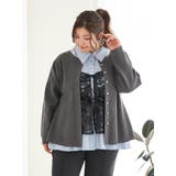 【Sasaki Mikiコラボ】ペプラムスポンディッシュニットカーディガン | Re-J＆SUPURE | 詳細画像28 