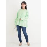 【Sasaki Mikiコラボ】ペプラムスポンディッシュニットカーディガン | Re-J＆SUPURE | 詳細画像40 