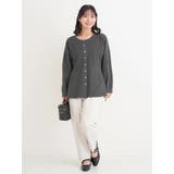 【Sasaki Mikiコラボ】ペプラムスポンディッシュニットカーディガン | Re-J＆SUPURE | 詳細画像46 