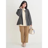 【Sasaki Mikiコラボ】ペプラムスポンディッシュニットカーディガン | Re-J＆SUPURE | 詳細画像52 