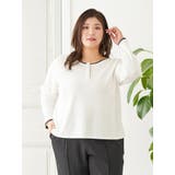 【Sasaki Mikiコラボ】前後2Way配色ヘンリーネックトップス | Re-J＆SUPURE | 詳細画像32 