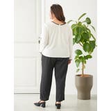 【Sasaki Mikiコラボ】前後2Way配色ヘンリーネックトップス | Re-J＆SUPURE | 詳細画像48 