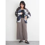 [SET]ぼかし柄シアーシャツ×タンクトップ | Re-J＆SUPURE | 詳細画像7 