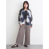 [SET]ぼかし柄シアーシャツ×タンクトップ | Re-J＆SUPURE | 詳細画像8 