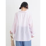 [SET]ストライプ柄シアーシャツ×タンクトップ | Re-J＆SUPURE | 詳細画像4 