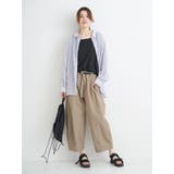 [SET]ストライプ柄シアーシャツ×タンクトップ | Re-J＆SUPURE | 詳細画像18 