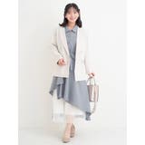 裾チュールアシメ切り替えシャツワンピース | Re-J＆SUPURE | 詳細画像9 