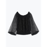 【WEB限定】フラワーラメ刺繍オフショルブラウス | Re-J＆SUPURE | 詳細画像26 