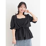 シャーリングリボンブラウス | Re-J＆SUPURE | 詳細画像15 