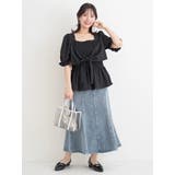 シャーリングリボンブラウス | Re-J＆SUPURE | 詳細画像17 