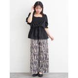 シャーリングリボンブラウス | Re-J＆SUPURE | 詳細画像24 