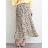 花柄アソートプリーツスカート | Re-J＆SUPURE | 詳細画像2 