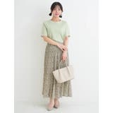 花柄アソートプリーツスカート | Re-J＆SUPURE | 詳細画像10 