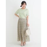 花柄アソートプリーツスカート | Re-J＆SUPURE | 詳細画像12 