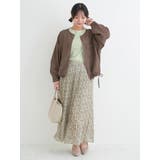 花柄アソートプリーツスカート | Re-J＆SUPURE | 詳細画像14 