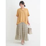 花柄アソートプリーツスカート | Re-J＆SUPURE | 詳細画像16 