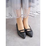 【la farfa SHOES/ラ・ファーファシューズ】ダブルリボンパンプス | Re-J＆SUPURE | 詳細画像2 