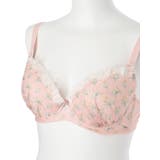 [D85 H95］チューリッププリントソフトワイヤーブラ＆ショーツ(モールドカッ… | Re-J＆SUPURE | 詳細画像4 