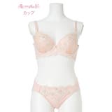 【脇高】[D85-H95］ロマンティックレースブラ＆ショーツ(モールドカップ) | Re-J＆SUPURE | 詳細画像1 