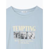 【接触冷感・UVカット】袖フリルフォトプリントTシャツ | Re-J＆SUPURE | 詳細画像3 