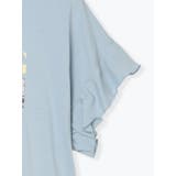 【接触冷感・UVカット】袖フリルフォトプリントTシャツ | Re-J＆SUPURE | 詳細画像4 