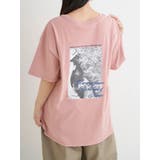 【接触冷感・UVカット】BACKフォトプリント×ロゴ刺繍Tシャツ | Re-J＆SUPURE | 詳細画像1 