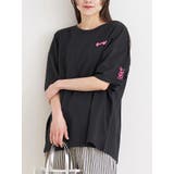 ウサギラメ発泡プリントTシャツ | Re-J&SUPURE | 詳細画像3