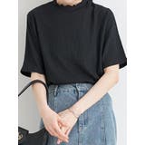 カットシャーリングプチハイネックトップス | Re-J&SUPURE | 詳細画像17