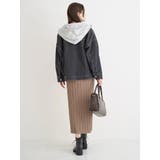 パーカーレイヤード風デニムジャケット | Re-J&SUPURE | 詳細画像9