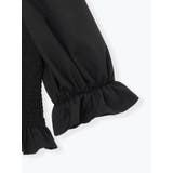 シャーリングレースアップブラウス | Re-J＆SUPURE | 詳細画像19 