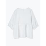 アクセサリー付き７分袖ぺプラムプルオーバー | Re-J＆SUPURE | 詳細画像11 