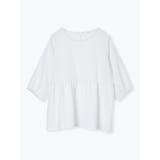 アクセサリー付き７分袖ぺプラムプルオーバー | Re-J＆SUPURE | 詳細画像17 