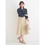 サイドバックルミディ丈スカート | Re-J＆SUPURE | 詳細画像7 