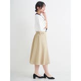 サイドバックルミディ丈スカート | Re-J＆SUPURE | 詳細画像18 