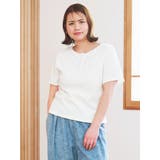 テレコリブヘンリーネックTシャツ | Re-J＆SUPURE | 詳細画像3 