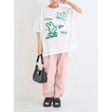 ウサギ×惑星プリントTシャツ | Re-J&SUPURE | 詳細画像5